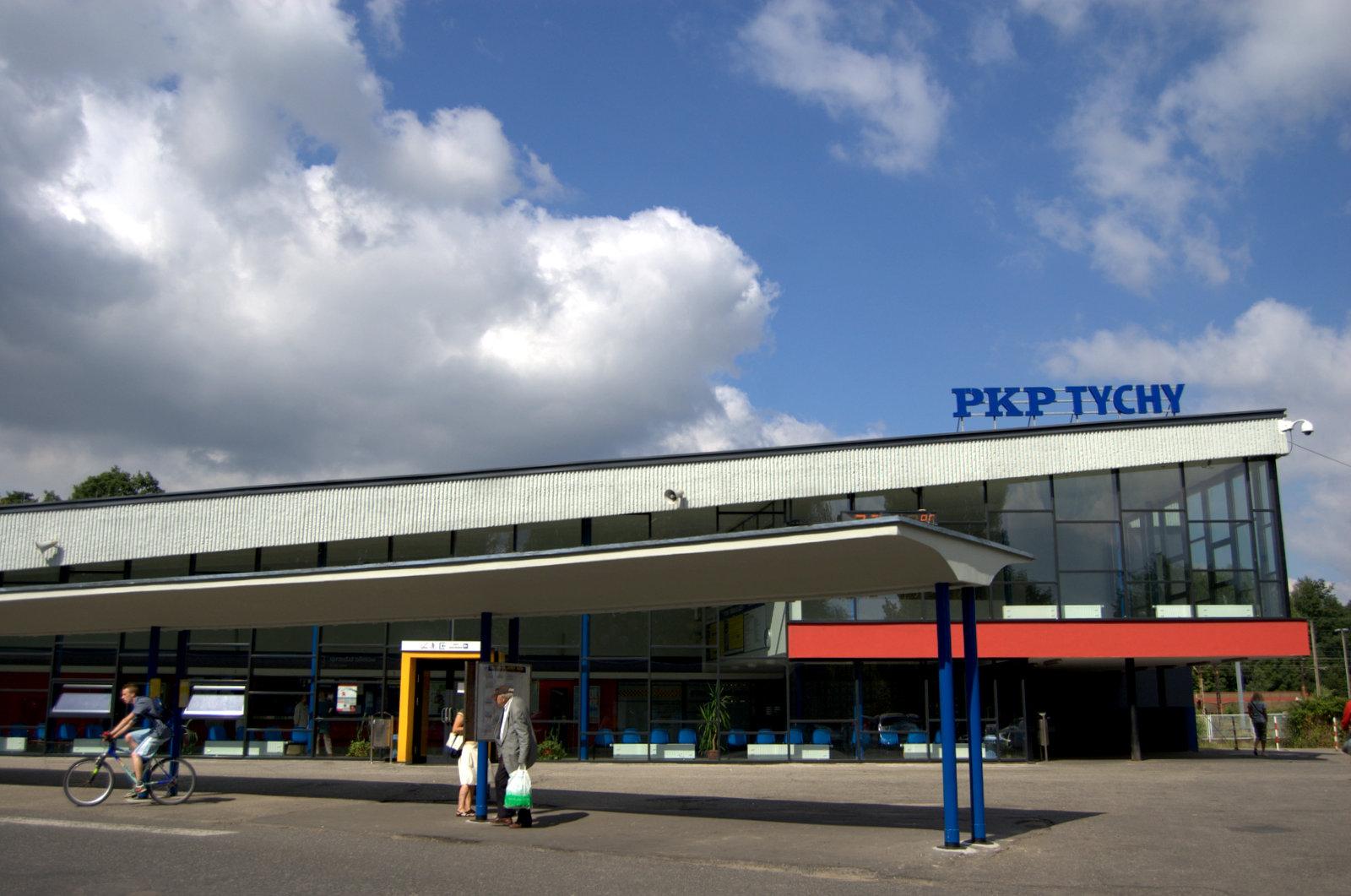 Dworzec PKP wejście do budynku