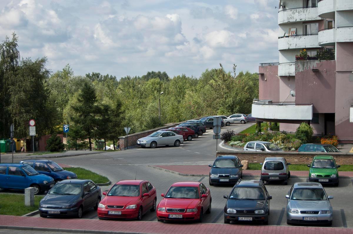 Parking miejski w Katowicach