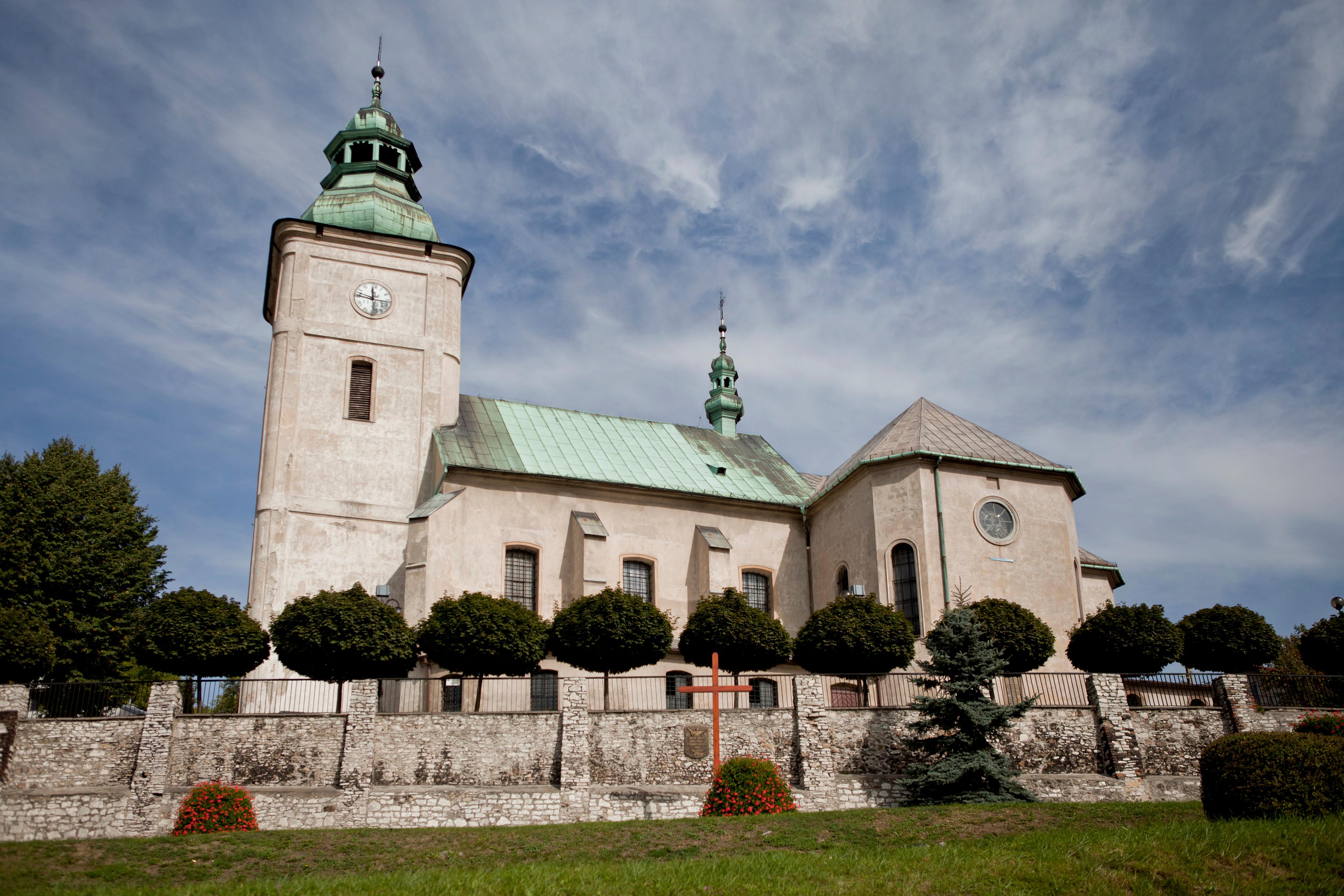 Zabytkowy Kościół położony w Będzinie