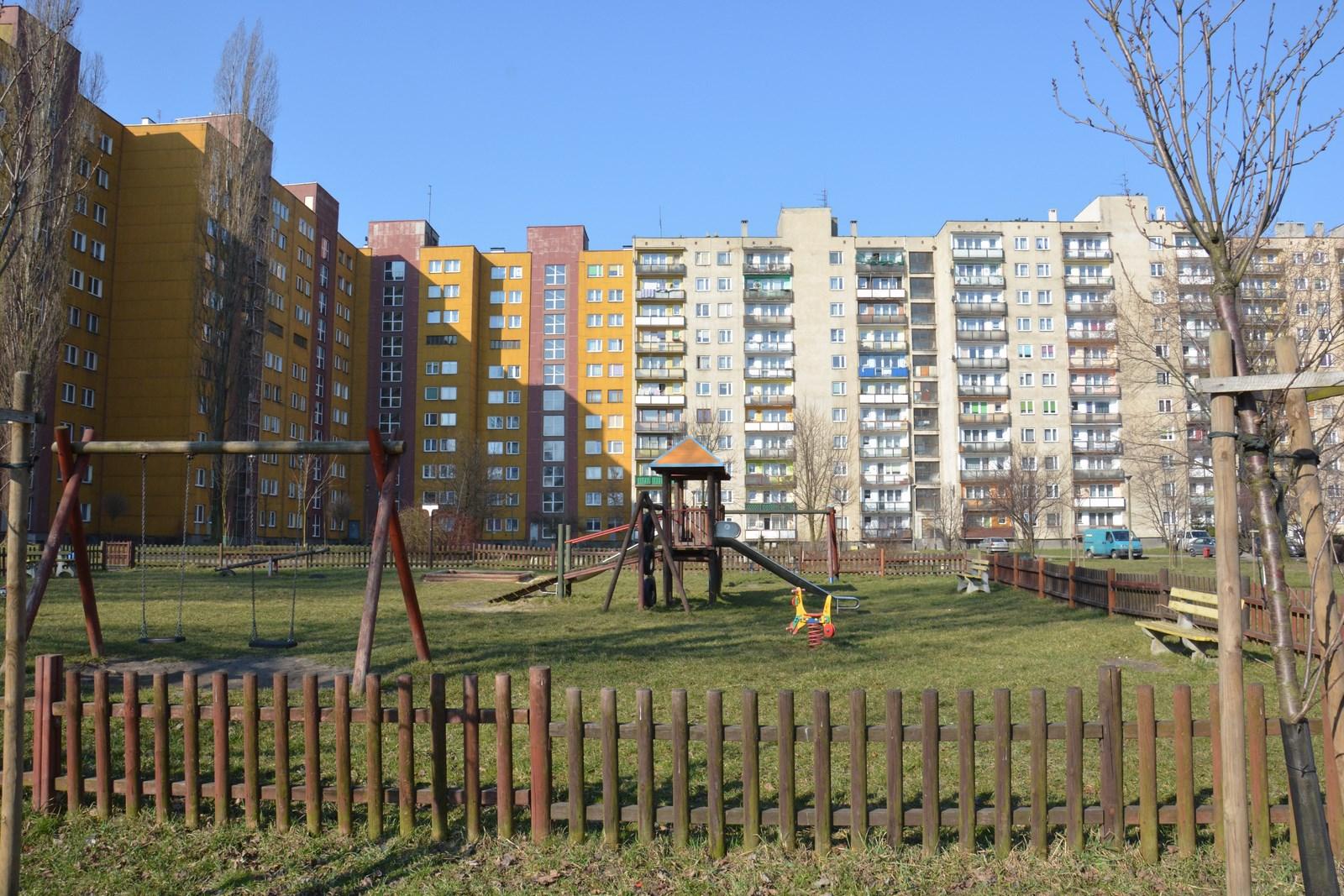 Bloki mieszkalne w Sosnowcu