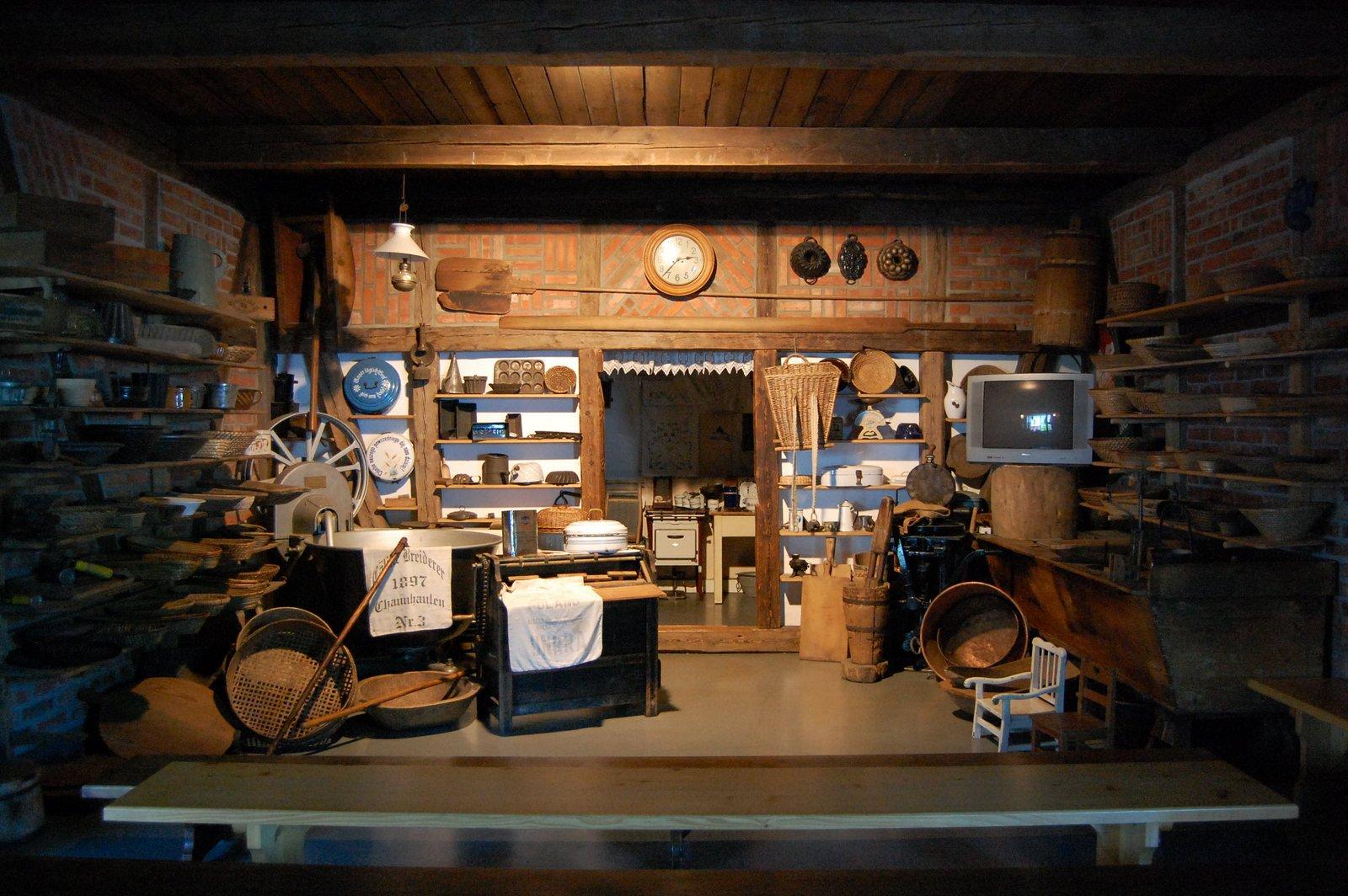 Wnętrze muzeum chleba