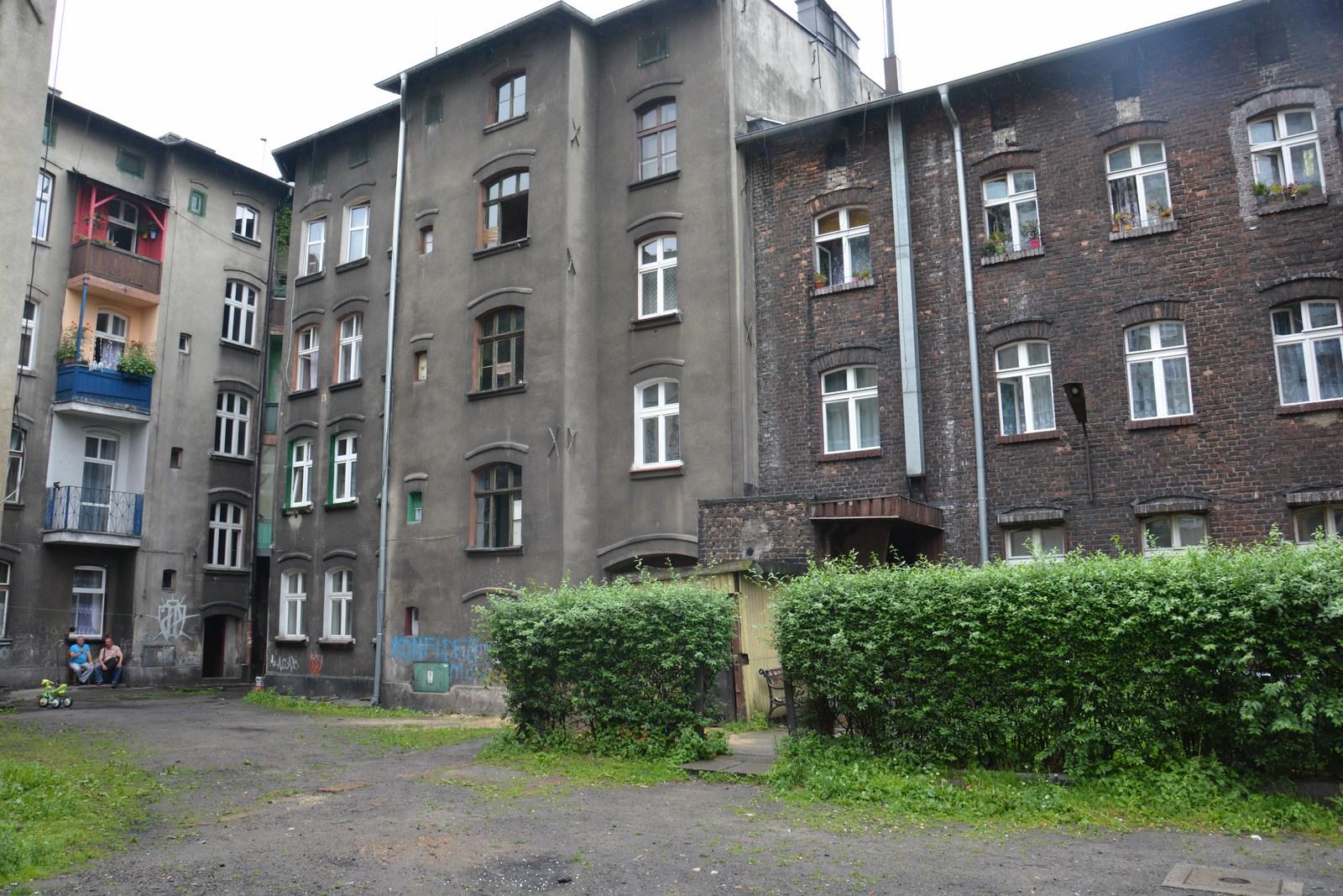 Budynki mieszkalne na Zawodziu w Katowicach