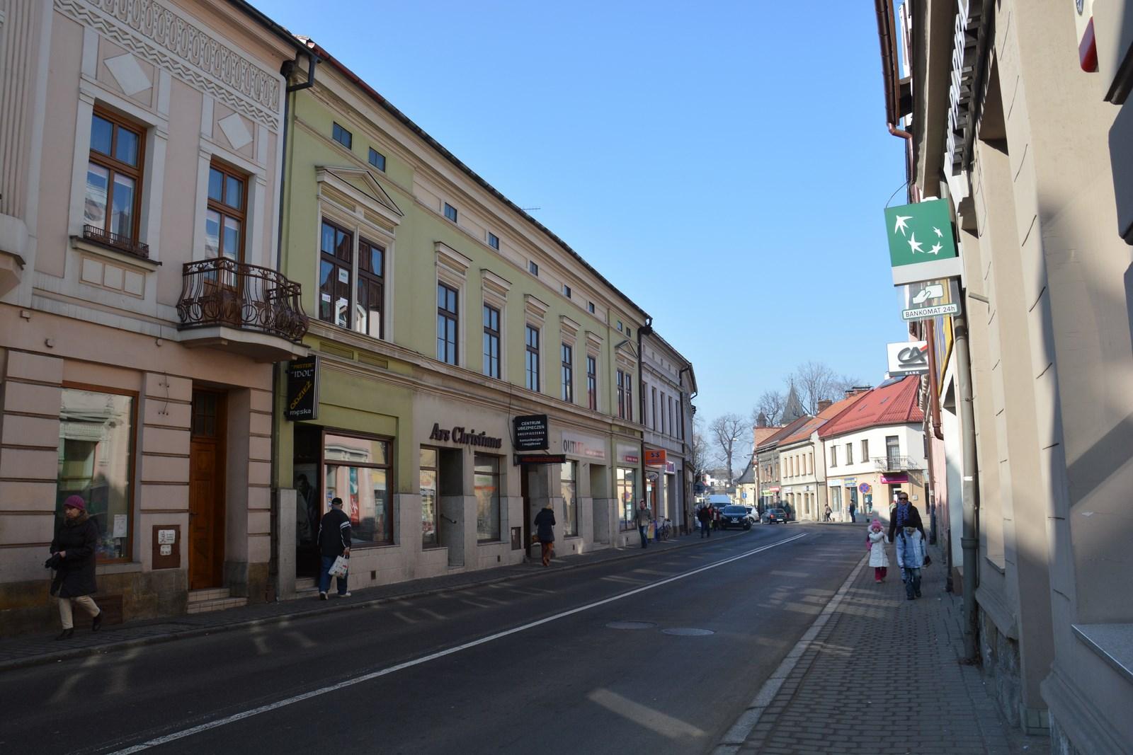 ulica Kościuszki w Żywcu