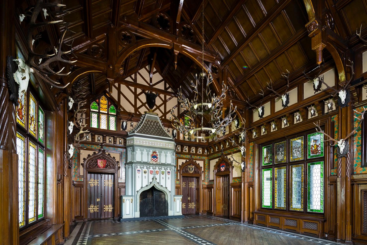 Wnętrze zamku