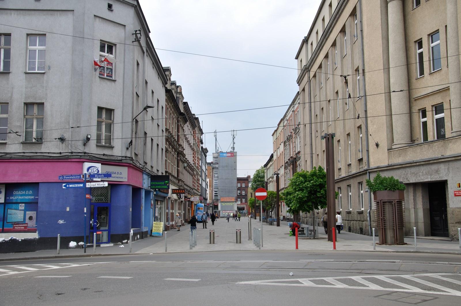 Ulica Jagiellońska w Chorzowie