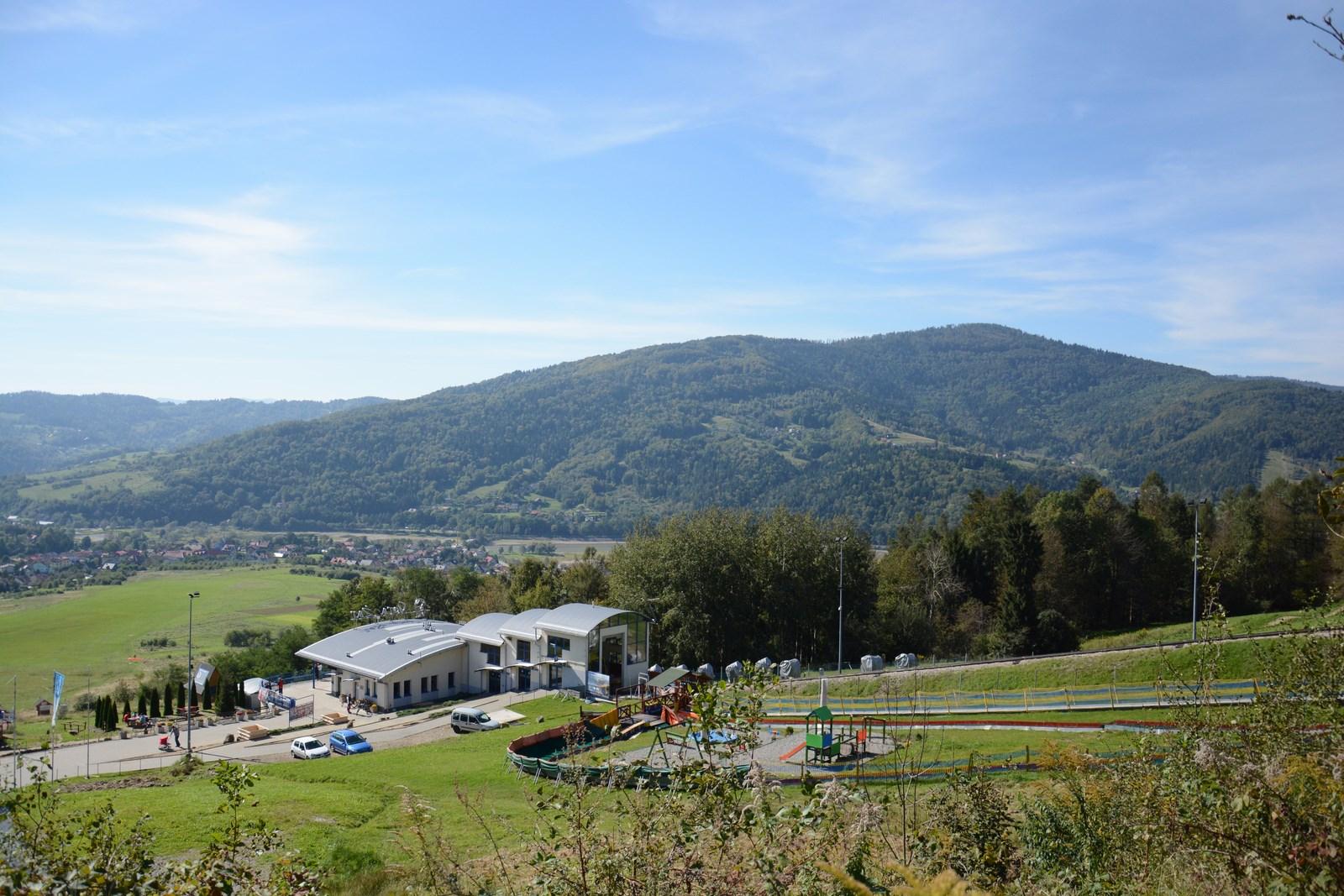 Widok na górę Żar