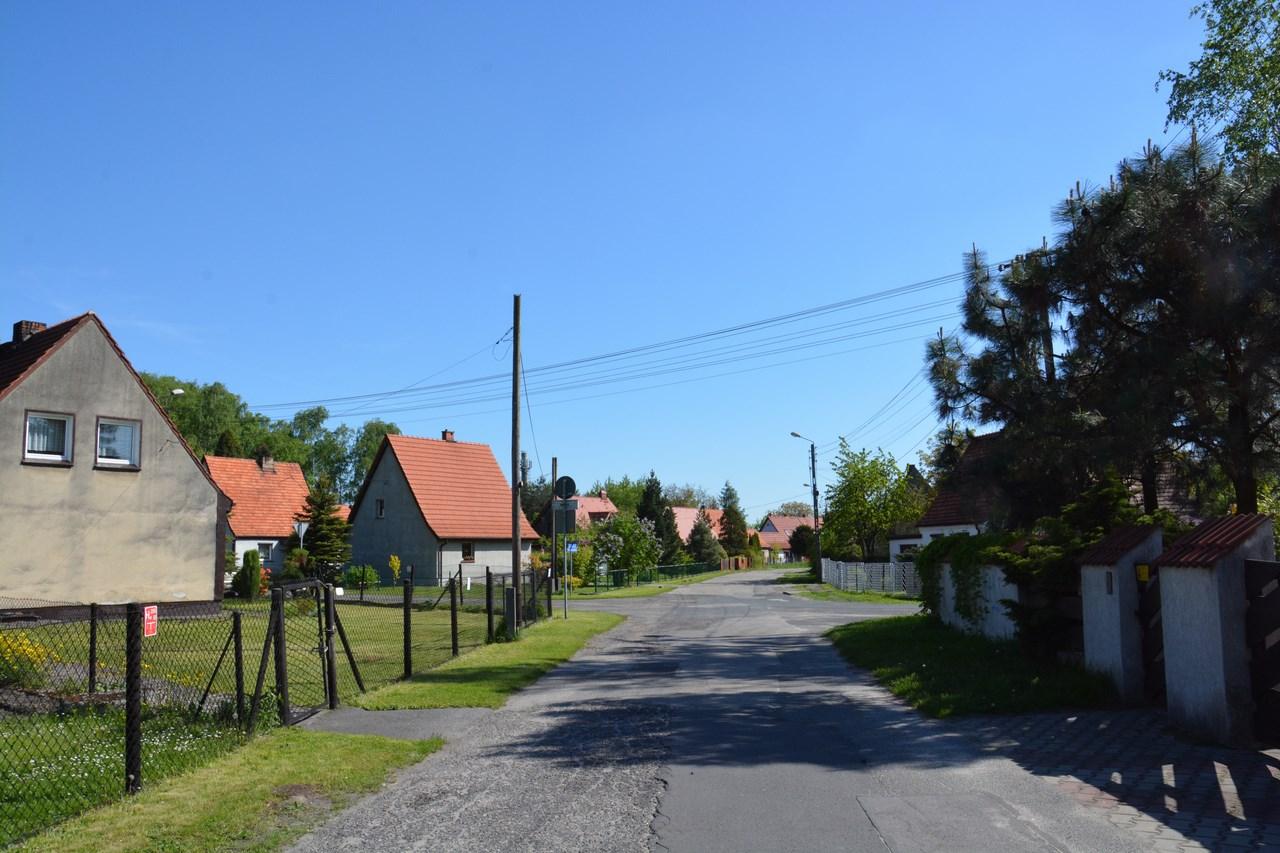 Ulica z domkami