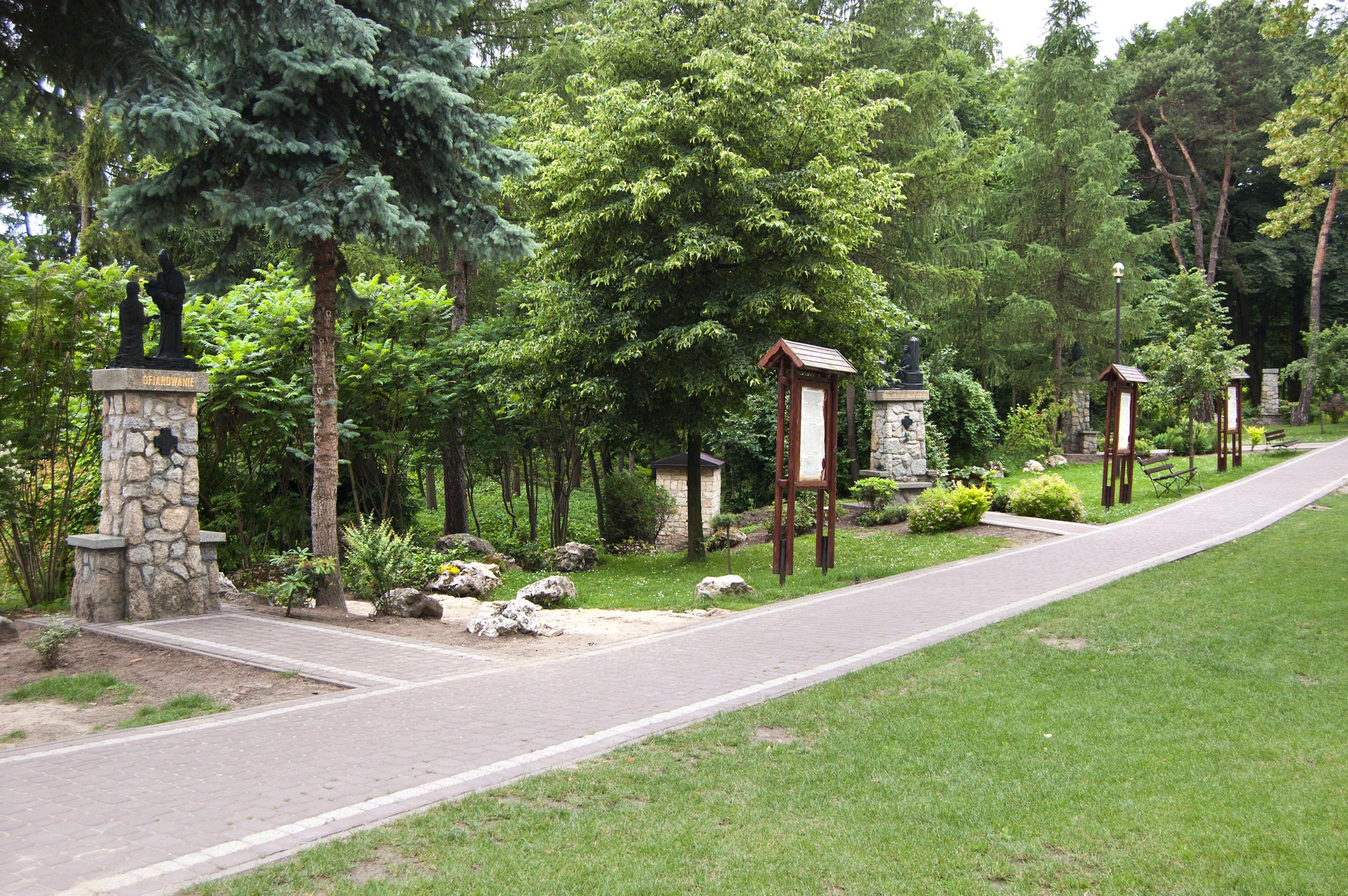 Park wokół sanktarium