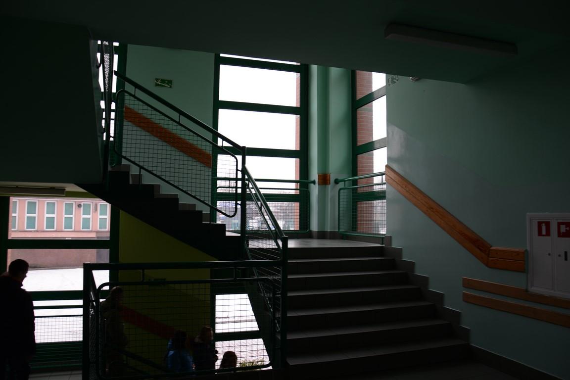Schody w szkole