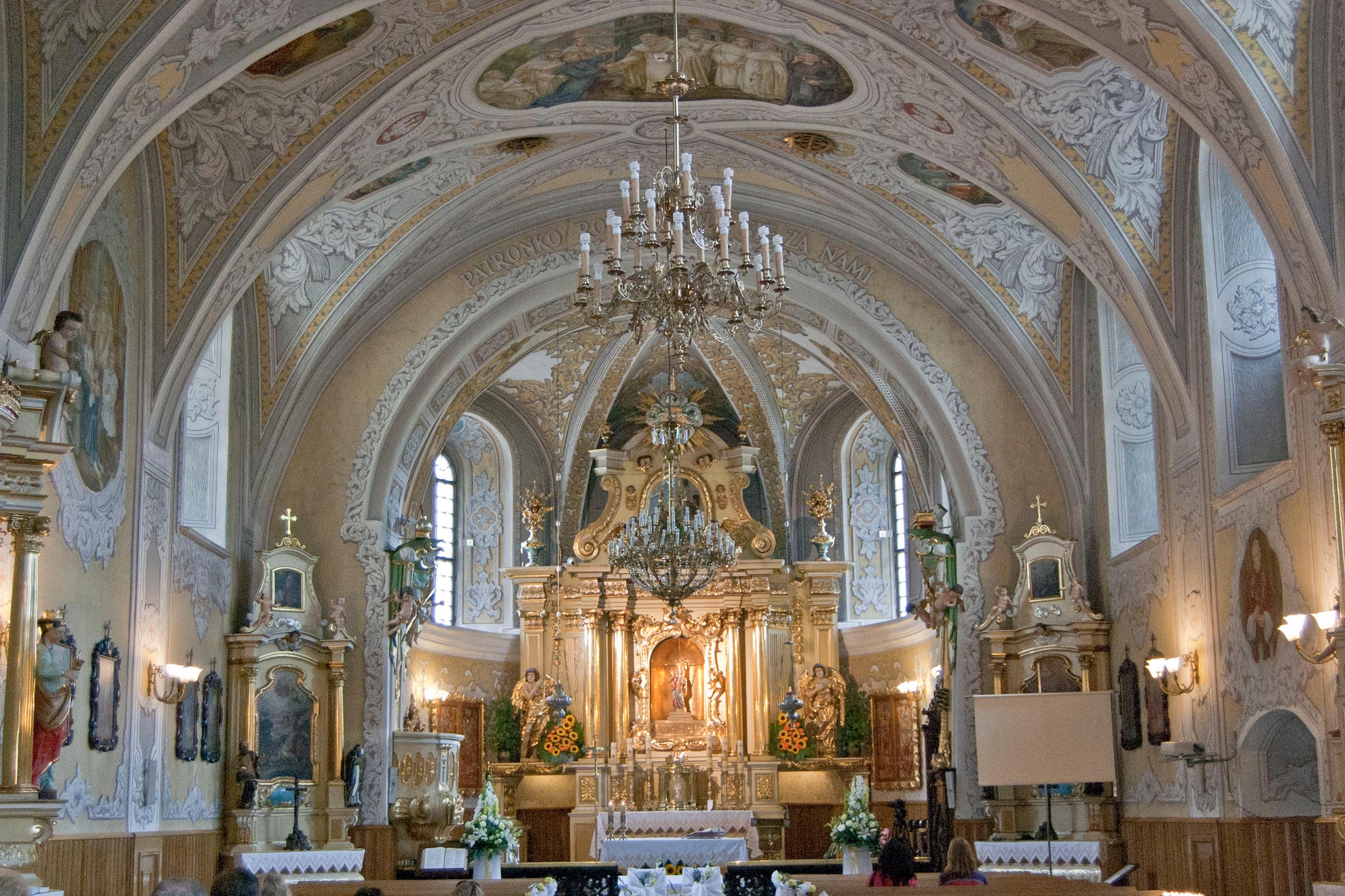 Wnętrze kościoła