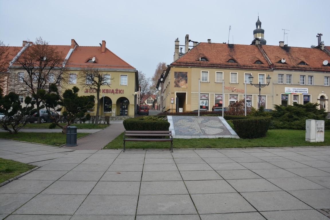 Rynek z zabudowaniami