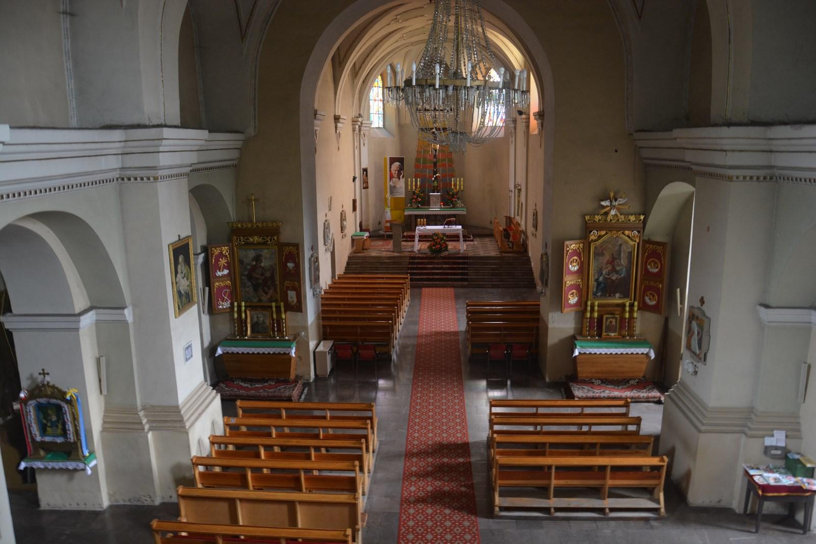 Wnętrze kościoła