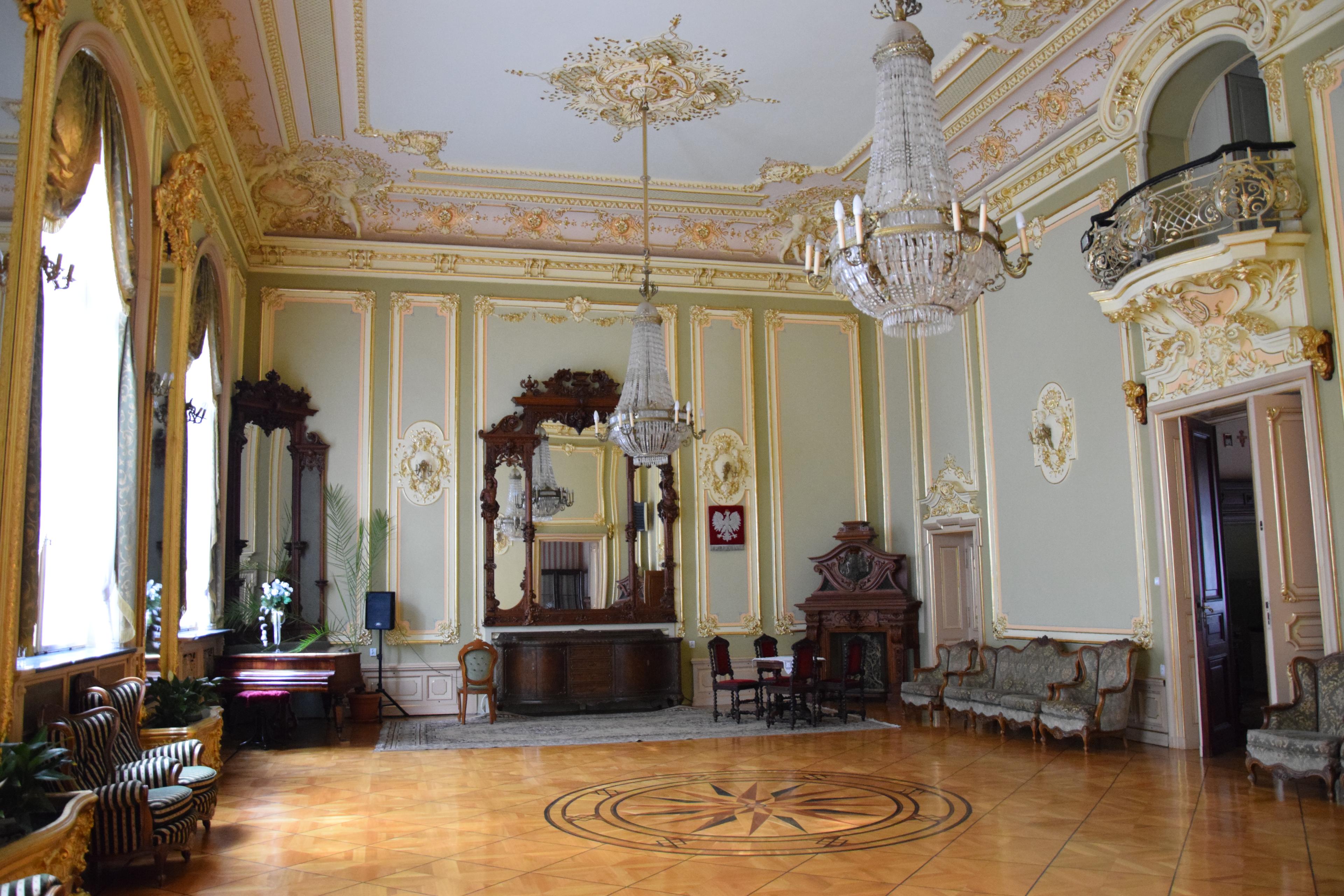 Wnętrze pałacu